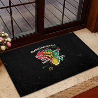 Power in Our Roots Rubber Doormat Unapologetically Black African - Wonder Print Shop