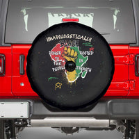 Power in Our Roots Spare Tire Cover Unapologetically Black African - Wonder Print Shop