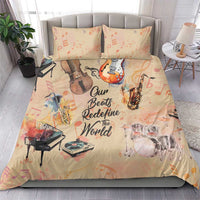 Our Beats Redefine The World African Bedding Set