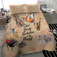 Our Beats Redefine The World African Bedding Set