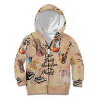 Our Beats Redefine The World African Kid Hoodie