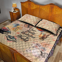 Our Beats Redefine The World African Quilt Bed Set
