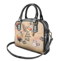 Our Beats Redefine The World African Shoulder Handbag