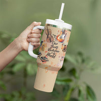 Our Beats Redefine The World African Tumbler With Handle