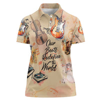 Our Beats Redefine The World African Women Polo Shirt