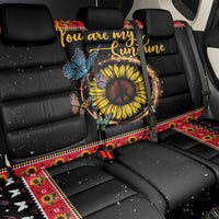 Butterfly Christmas Yall Back Car Seat Cover You Are My Sunshine - Wonder Print Shop