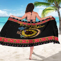 Butterfly Christmas Yall Sarong You Are My Sunshine - Wonder Print Shop