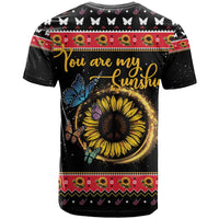 Butterfly Christmas Yall T Shirt You Are My Sunshine - Wonder Print Shop
