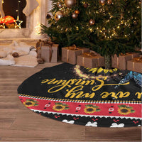Butterfly Christmas Yall Tree Skirt You Are My Sunshine - Wonder Print Shop