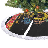 Butterfly Christmas Yall Tree Skirt You Are My Sunshine - Wonder Print Shop