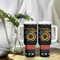 Butterfly Christmas Yall Tumbler With Handle You Are My Sunshine - Wonder Print Shop