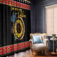Butterfly Christmas Yall Window Curtain You Are My Sunshine - Wonder Print Shop