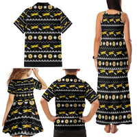 Dragonfly Sunflower Family Matching Tank Maxi Dress and Hawaiian Shirt Dragonfly Appear When Angels Are Near - Wonder Print Shop