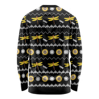 Dragonfly Sunflower Long Sleeve Shirt Dragonfly Appear When Angels Are Near - Wonder Print Shop