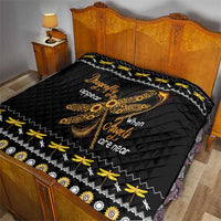 Dragonfly Sunflower Quilt Dragonfly Appear When Angels Are Near - Wonder Print Shop
