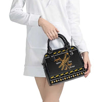 Dragonfly Sunflower Shoulder Handbag Dragonfly Appear When Angels Are Near
