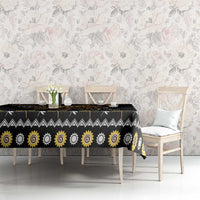 Dragonfly Sunflower Tablecloth Dragonfly Appear When Angels Are Near - Wonder Print Shop