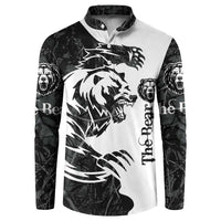 The Bear Tattoo Button Sweatshirt Bear In Forest