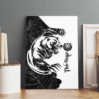 The Bear Tattoo Canvas Wall Art Bear In Forest