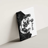 The Bear Tattoo Canvas Wall Art Bear In Forest