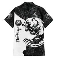 The Bear Tattoo Hawaiian Shirt Bear In Forest