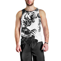 The Bear Tattoo Men Tank Top Bear In Forest