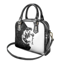 The Bear Tattoo Shoulder Handbag Bear In Forest