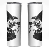 The Bear Tattoo Skinny Tumbler Bear In Forest