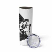 The Bear Tattoo Skinny Tumbler Bear In Forest