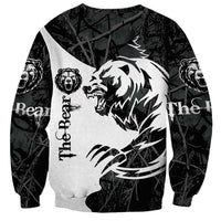 The Bear Tattoo Sweatshirt Bear In Forest