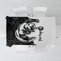 The Bear Tattoo Tablecloth Bear In Forest - Wonder Print Shop