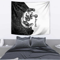 The Bear Tattoo Tapestry Bear In Forest - Wonder Print Shop