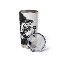 The Bear Tattoo Tumbler Cup Bear In Forest