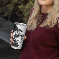 The Bear Tattoo Tumbler Cup Bear In Forest