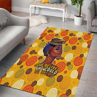 African She Believed Area Rug She Could So She Did