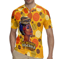 African She Believed Rugby Jersey She Could So She Did