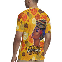 African She Believed Rugby Jersey She Could So She Did