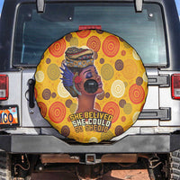 African She Believed Spare Tire Cover She Could So She Did