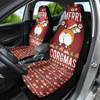 Funny Corgi Dog Car Seat Cover Merry CORGMAS Christmas - Wonder Print Shop