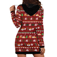 Funny Corgi Dog Hoodie Dress Merry CORGMAS Christmas - Wonder Print Shop