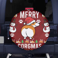 Funny Corgi Dog Spare Tire Cover Merry CORGMAS Christmas - Wonder Print Shop