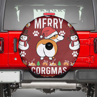 Funny Corgi Dog Spare Tire Cover Merry CORGMAS Christmas - Wonder Print Shop