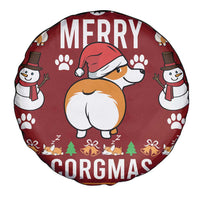 Funny Corgi Dog Spare Tire Cover Merry CORGMAS Christmas - Wonder Print Shop