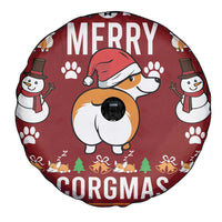 Funny Corgi Dog Spare Tire Cover Merry CORGMAS Christmas - Wonder Print Shop