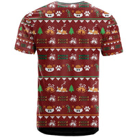 Funny Corgi Dog T Shirt Merry CORGMAS Christmas - Wonder Print Shop