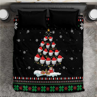 Golf Christmas Tree Snow Bedding Set - Wonder Print Shop