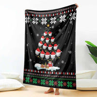 Golf Christmas Tree Snow Blanket