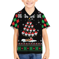 Golf Christmas Tree Snow Hawaiian Shirt - Wonder Print Shop