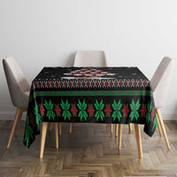 Golf Christmas Tree Snow Tablecloth - Wonder Print Shop