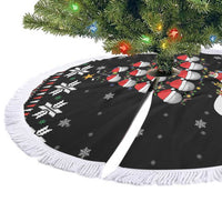 Golf Christmas Tree Snow Tree Skirt - Wonder Print Shop